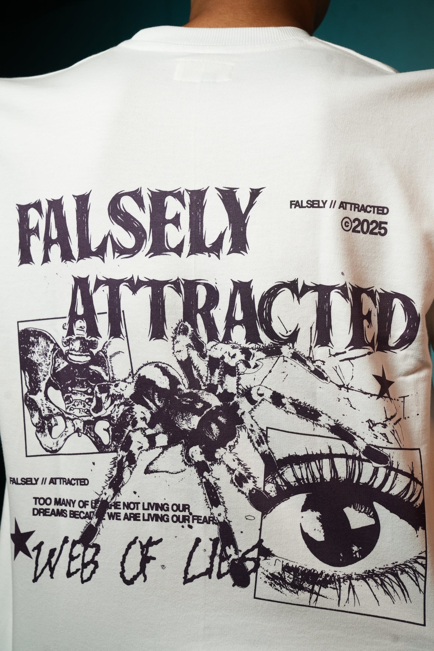 Web of lies t-shirt